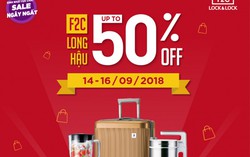 LOCK&LOCK F2C Long Hậu giảm giá đến 50% trong 3 ngày 